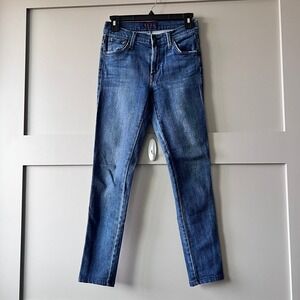 James Jeans Women's Skinny Jeans Blue Wash Stretch Denim Size 26 James Twiggy